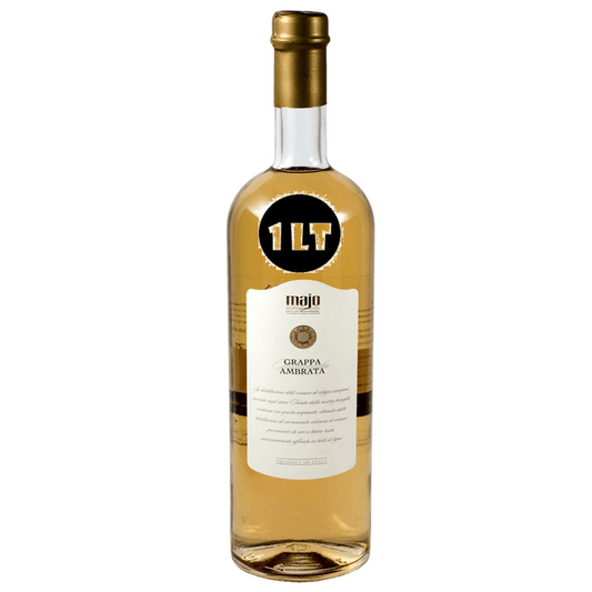 Grappa Majo 1 Litro Ambrata Barrique Distillatori Russo 1899