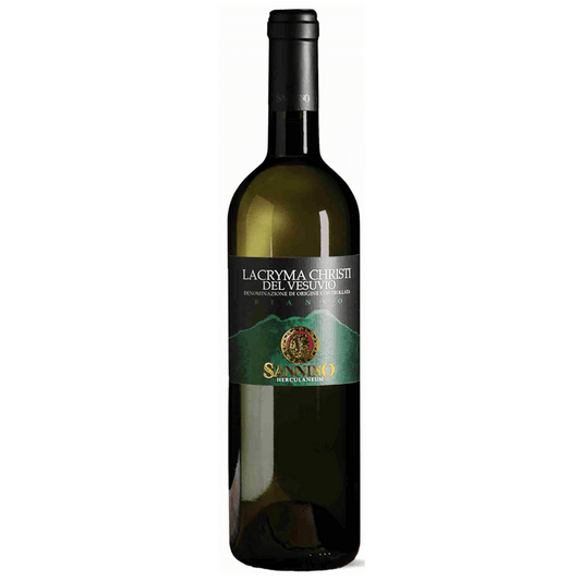 Secondo la leggenda il vino Lacryma Christi deve il suo nome al pianto che Gesù riversò sul Vesuvio quando Lucifero rubò un pezzetto di Paradiso per plasmare il golfo di Napoli.

Le sue lacrime impreziosirono le terre e permisero la crescita di nobili vitigni.

Il Lacryma Christi del Vesuvio Bianco è un vino rinomato in tutto il mondo. 

Il suo sapore inconfondibile, pieno e morbido, è ottenuto con la sapiente miscela di uve selezionate Coda di Volpe e Falanghina coltivate sui declivi del Vulcano. 