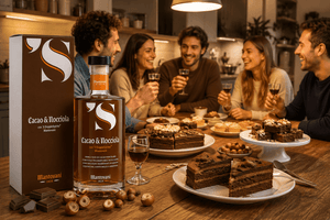 Nobili fave di cacao Porcelana e nocciole trilobate dell'Alta Langa sono esclusivi ingredienti di questo liquore dal gusto dolce e armonico reso unico e inimitabile dalle preziose note di ’S DoppioSpirito® Mantovani. 

'S DoppioSpirito è l'ingrediente speciale che aggiunto a questo liquore dona note vellutate e lo arricchisce con fragranze che ricordano l' uva passa e la vaniglia.

Cosa è  l'ingrediente speciale?

'S DoppioSpirito, è una miscela al 75% di Grappa invecchiata e il 25% di Rum Ca