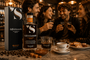 L'intensità del caffè incontra la dolcezza vellutata del caramello. Eleganti note amare bilanciate da sfumature di toffee e vaniglia unite alle inimitabili preziose note di ’S DoppioSpirito® Mantovani. 

'S DoppioSpirito è l'ingrediente speciale che aggiunto a questo liquore dona note vellutate e lo arricchisce con fragranze che ricordano l' uva passa e la vaniglia.

Cosa è  l'ingrediente speciale?

'S DoppioSpirito, è una miscela al 75% di Grappa invecchiata e il 25% di Rum Caribe invecchiat