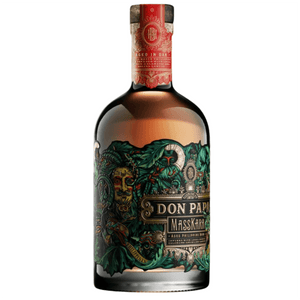 Rum Don Papa Masskara Single Island 40%vol 70cl con 6 bicchierini in vetro