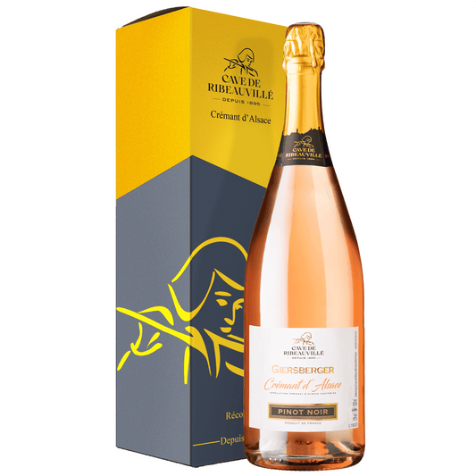 Prodotto nel più puro rispetto del metodo tradizionale con vendemmie intere e 12 mesi di affinamento sui lieviti.

Il suo vestito è di un bel rosa salmone, grazie ad una breve macerazione.

I suoi aromi di frutti rossi sottolineano delicatamente la freschezza della bocca.

In astuccio regalo