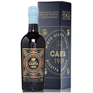 Aspetto: color testa di moro intenso con riflessi violacei e luminosi.

Profumo: al naso esprime molteplici profumi, oltre al mirto intenso si sentono altri aromi di macchia mediterranea, erbe aromatiche, alloro, salvia e prugne in confettura.

Sapore: all’assaggio tutti questi odori si mescolano in un abbraccio di mirto molto elegante e avvolgente che padroneggia la bocca, soggiogata dalle note vegetali, in un braccio di ferro dolce-amaro molto raffinato, che conduce verso un finale giustamente secco