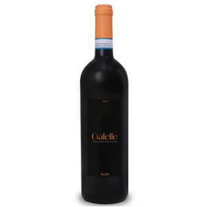 Vino rosso ottenuto da uve Montepulciano coltivate sulle caratteristiche colline di Rosciano, contornate di “Gale” (da cui deriva il nome), arbusti tipici di zone particolarmente asciutte e aride, ottime quindi per la coltivazione della vite. Dopo una lunga macerazione con le bucce, subisce un periodo di invecchiamento in botti di rovere nelle cantine Roxan.

Dal colore rosso rubino, profumo complesso con note speziate e frutta matura dal gusto morbido ma deciso. Si presta bene ad un periodo di invecchiamen