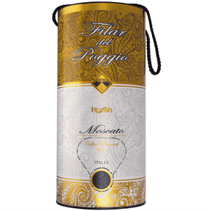 Prodotto da uve Moscato coltivate in pieno territorio delle Colline Pescaresi nei territori di Rosciano e limitrofi. Nasce da una criomacerazione di 24-36 ore e fermentazione alcolica a temperatura controllata in acciaio, dove poi affina con continui travasi. Un vino che unisce l'aromaticità alla freschezza.

Note degustative: Colore giallo paglierino con riflessi dorati, al naso si apre con profumi intensi di frutta a polpa gialla, come albicocca e pesca, e note floreali di zagara.