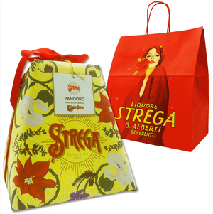 Il Pandoro Strega Alberti è ottenuto dalla lievitazione naturale e da ingredienti accuratamente selezionati. La gustosa e leggera crema al Liquore Strega gli conferisce un sapore unico ed inconfondibile.
