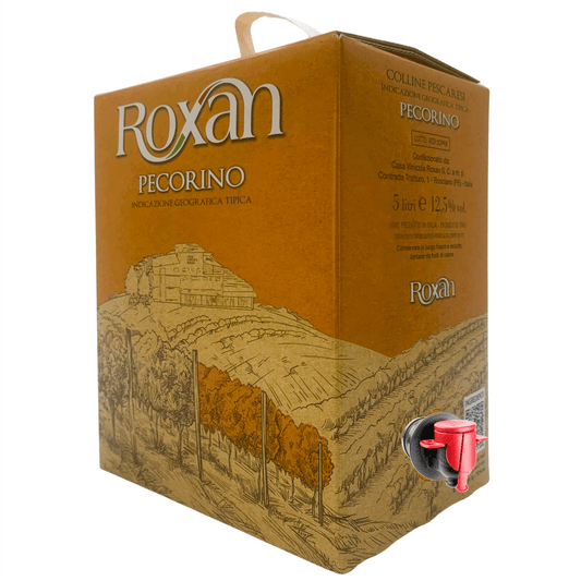 Vino di grande freschezza e mineralità, al naso note che ricordano la frutta fresca a polpa gialla unite a note vegetali, vino di qualità da bottiglia in pratica confezione bag in box da 5 litri sottovuoto per preservarne tutte le qualità per un lungo periodo anche dopo l'apertura.