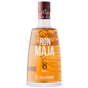 Ron Maja 8 anni viene dal più piccolo paese in America Centrale, El Salvador, che ha un clima tropicale e terreno vulcanico è molto adatto per la coltivazione della canna da zucchero.

Si tratta di una vecchia formula del 19 ° secolo che associa due uomini d’affari ha deciso di tornare facendo appello al famoso enologo di rum cubano creatore, Don Pancho Fernandez.

Si tratta di una melassa, rum distillato in alambicchi I colonna con l’invecchiamento fedele al metodo solera spagnola di usare vecchie botti di