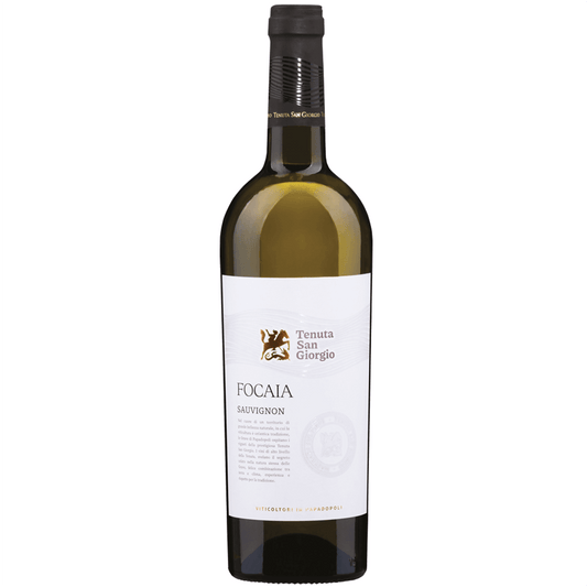 Color giallo paglierino di pregevole compattezza, con venature dorate.

Patrimonio aromatico di grande spazialità, equamente fruttato e vegetale.

Nitide le sensazioni di salvia, sambuco e foglia di pomodoro, cui fanno corredo nuance di buccia di pompelmo e frutta esotica.

Sul finale emerge anche un tocco appena accennato di pietra focaia.

In perfetto bilanciamento gusto-olfattivo, si apre orizzontalmente in bocca con intensa sapidità, note vegetali e agrumate e un finale molto lungo  