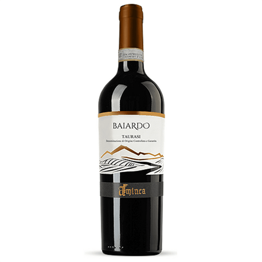 Zona di produzione: i vigneti si trovano nel Comune di Montemarano in Provincia di Avellino (AV), contrada Baiardo
Note di degustazione: all’esame visivo si presenta limpido con un colore rosso rubino con riflessi granati, consistente. Al naso è intenso, complesso e fine, con profumi floreali di viola appassita; fruttati di piccoli frutti neri in confettura, ribes e more in particolare; speziati di liquirizia e vaniglia; note di caffè, di tabacco dolce donate dal lungo affinamento in barrique e botte  