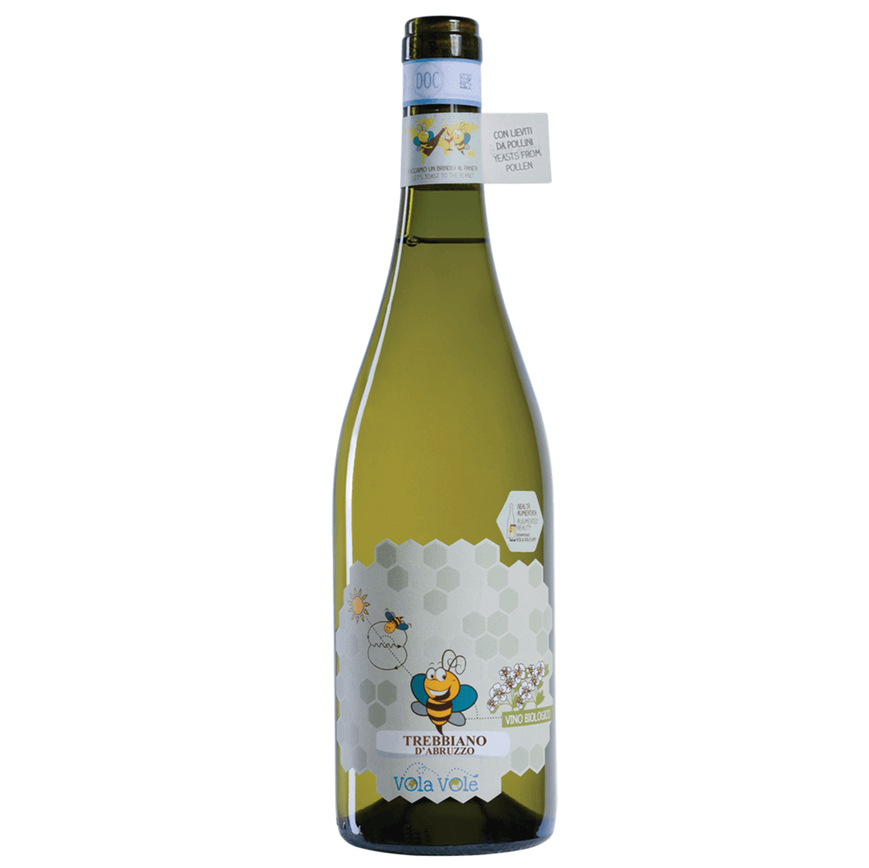 Colore: giallo paglierino

Gusto: al palato è agrumato, fresco, sapido, lungo e minerale.

Olfatto: bouquet delicato floreale con note di fiori bianchi, fumè e nocciola

Vino biologico certificato per biodiversità in Abruzzo. 

La cantina effettua la selezione dei lieviti sul polline proveniente dalla flora locale. 

Da questo polline sono selezionati i lieviti per la fermentazione di questo vino, inoltre l'azienda certifica che durante tutto il processo non sono stati utilizzati prodotti ani