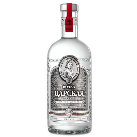 Ricetta unica per questa premium Vodka ritrovata nei documenti storici dell'epoca dell'imperatore Pietro il Grande.

Distillata 4 volte e passa 11 fasi di purificazione prima dell'imbottigliamento.

Tsarskaya la vodka per l'ostrica