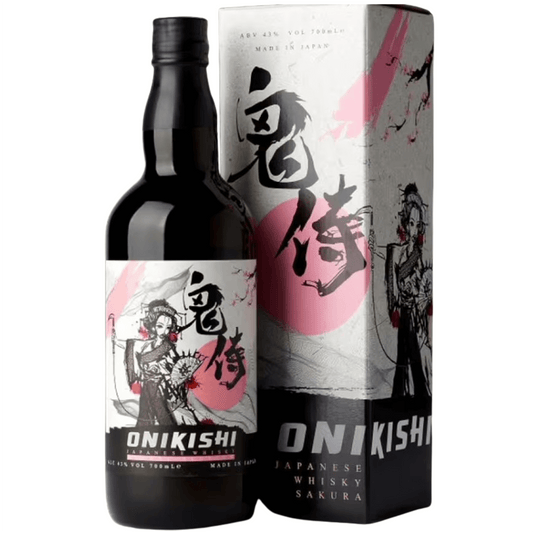 Un omaggio alla bellezza effimera dei ciliegi in fiore, l’OnikishiDeadly Sakura Cherry Blossom è un whisky dal profilo aromatico delicato e sofisticato. Le botti precedentemente utilizzate per il sakè conferiscono a questo distillato un bouquet floreale e fruttato unico, arricchito da sottili sfumature di mandorla e miele.

Ideale per momenti di meditazione o per accompagnare dessert leggeri.

Onikishi è una distilleria visionaria che unisce tradizione e innovazione