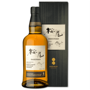 Fondata a Sakurao, nella città di Hatsukaichi, nella prefettura di Hiroshima, nel 1918,
tramandiamo le nostre tecniche di distillazione da oltre 100 anni.

Fondata nel 2017 e inaugurata nel 2018, Sakurao Distillery presenta il suo primo single malt distillato e invecchiato nella regione di Hiroshima sul mare interno di Seto.
Realizzato da una combinazione di botti ex-bourbon, botti di rovere americano di primo utilizzo, botti ex-sherry e botti nuove di mizunara (quercia giapponese).
Non filtrato a freddo e 