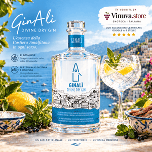 GinAlì Divine Dry Gin Distillatori Russo 1899 70cl in busta regalo
