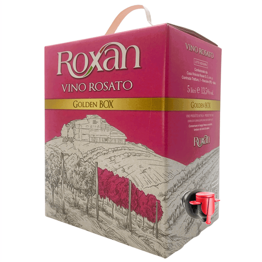 Rosato in Bag in Box 5 litri Colline Pescaresi Casa Vinicola Roxan 13,5%vol (Cerasuolo da uve Montepulciano)