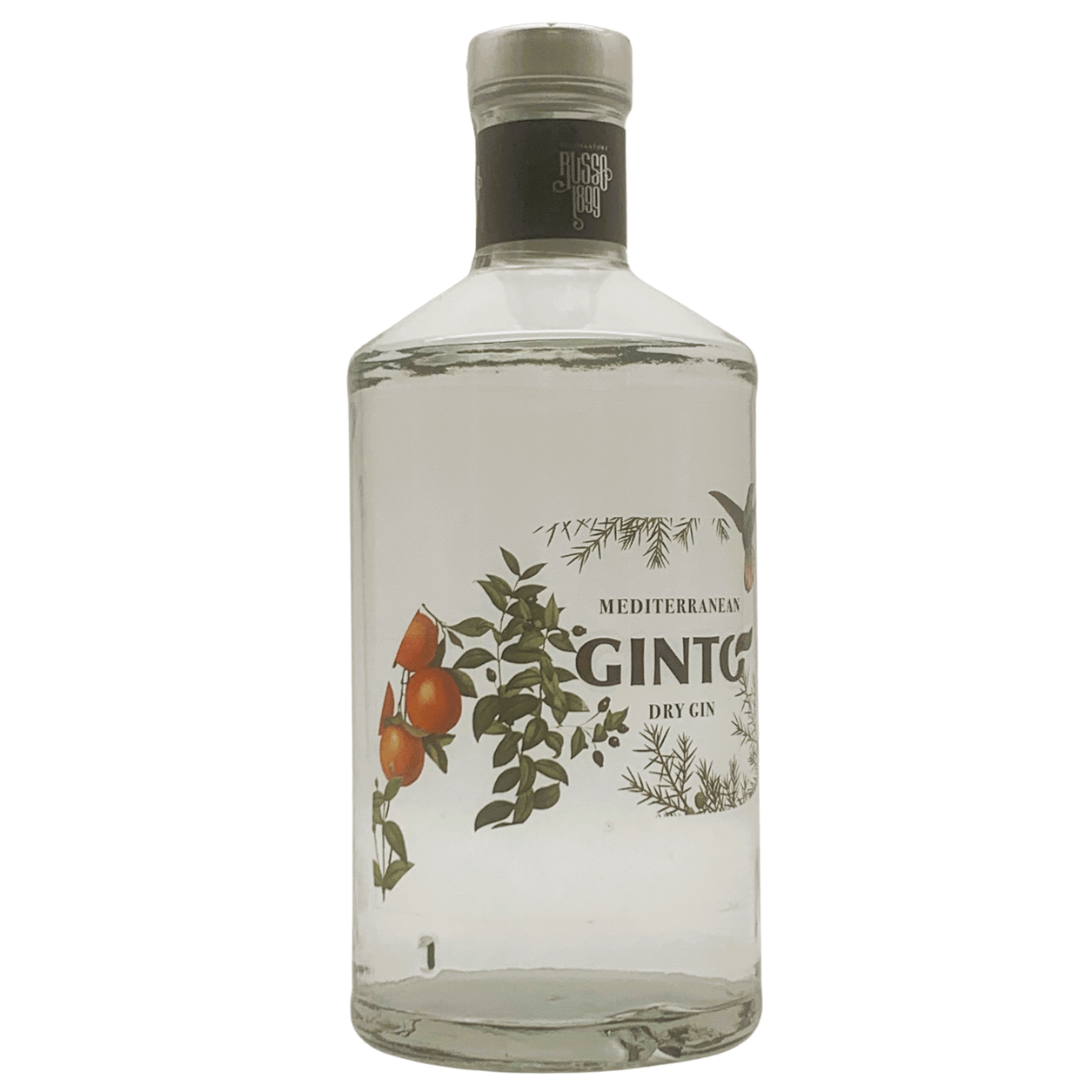 Gintò 70cl Gin Mediterraneo Dry Distillatori Russo 1899