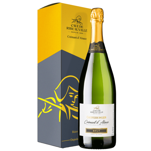 Magnum Cremant Brut Giersberger AOC Alsazia  Cave De Ribeauville in Astuccio regalo