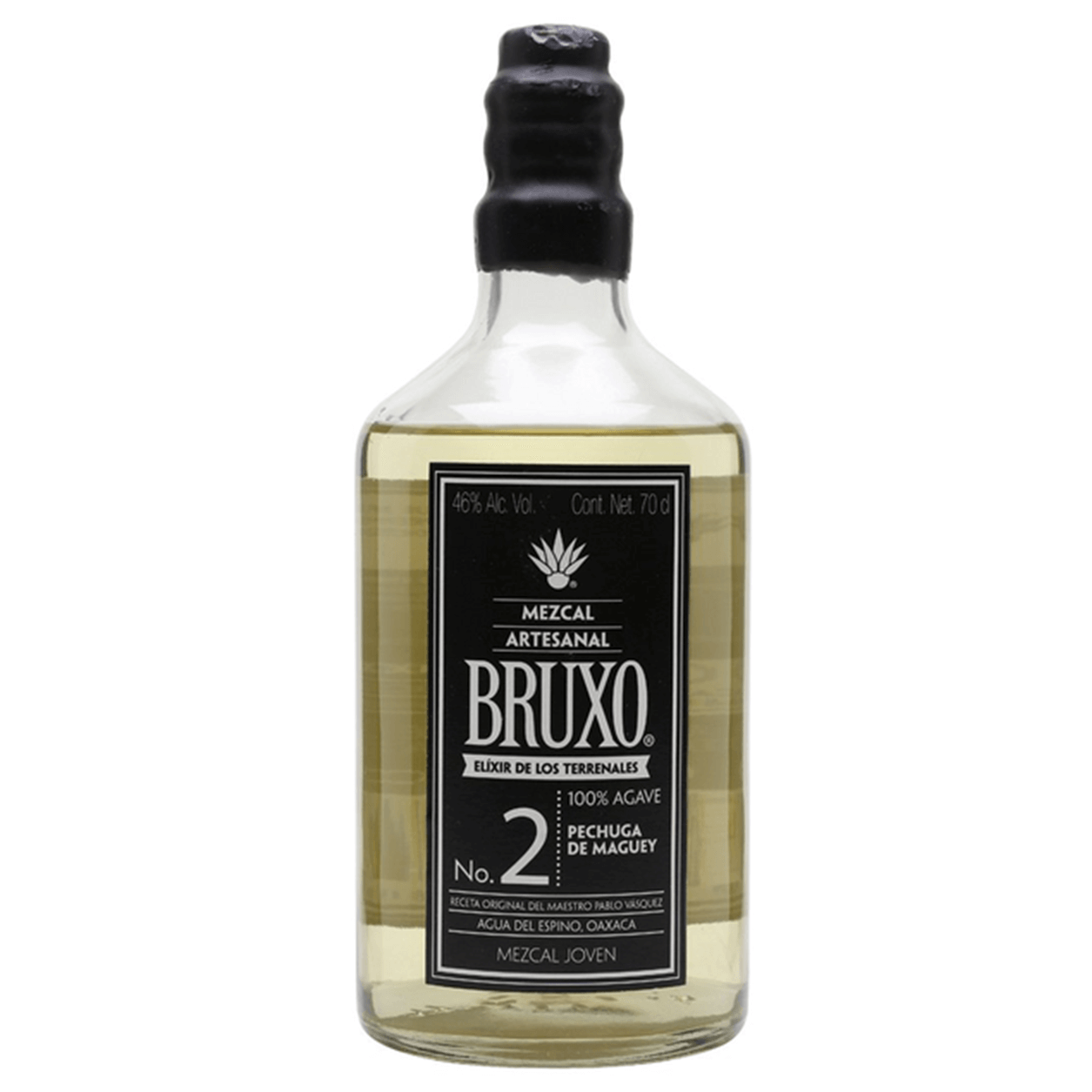 Mezcal Artigianale Bruxo No.2 70cl 100% Agave Pablo Vasquez