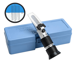 Dreifach-Langskalen-Refraktometer mit ATC zur Zuckermessung in Most