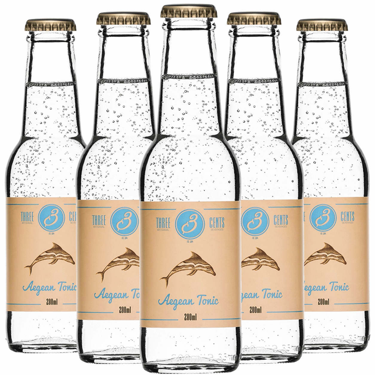 5x Acqua Tonica Aegean Three Cents 5x20cl