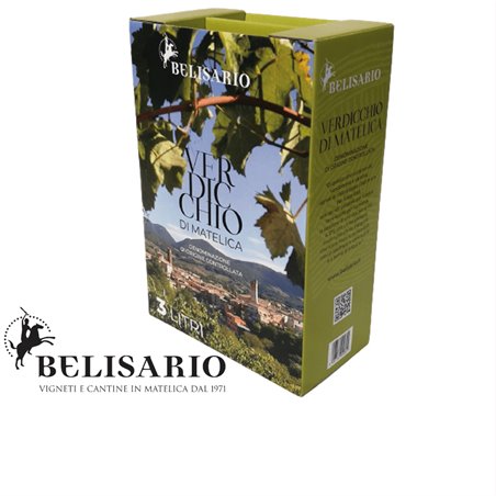 Verdicchio di Matelica Dop Belisario in Bag in Box 3 litri