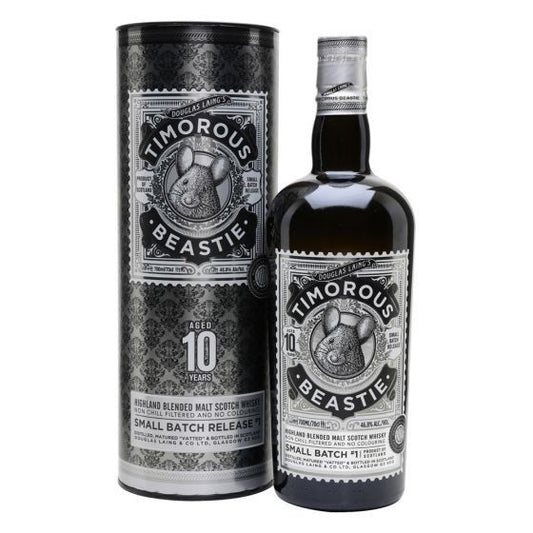 Whisky Timorous Beastie  10 yo 70cl Lotto n°1 Douglas Laing's astucciato