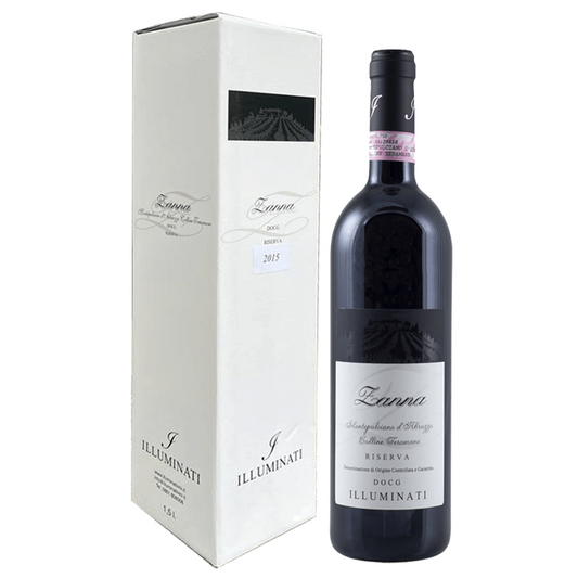 Magnum Zanna Riserva Montepulciano d'Abruzzo DOCG 2018 Colline Teramane 14,5%vol Illuminati Az. Agr. Controguerra Astucciato